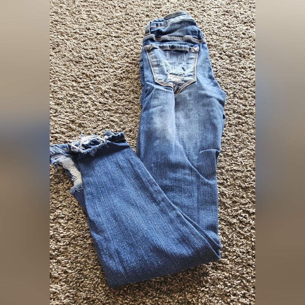 Euc-‎ Kancan distress Skinny Denim Jeans